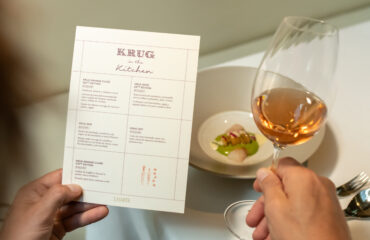 La nueva edición de Krug in the Kitchen llega a Barcelona de la mano de Paolo Casagrande y Lasarte.